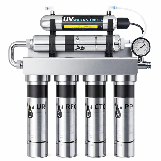 AquaVelle Imperium UV 7-Stage Under-Sink Water Purification System